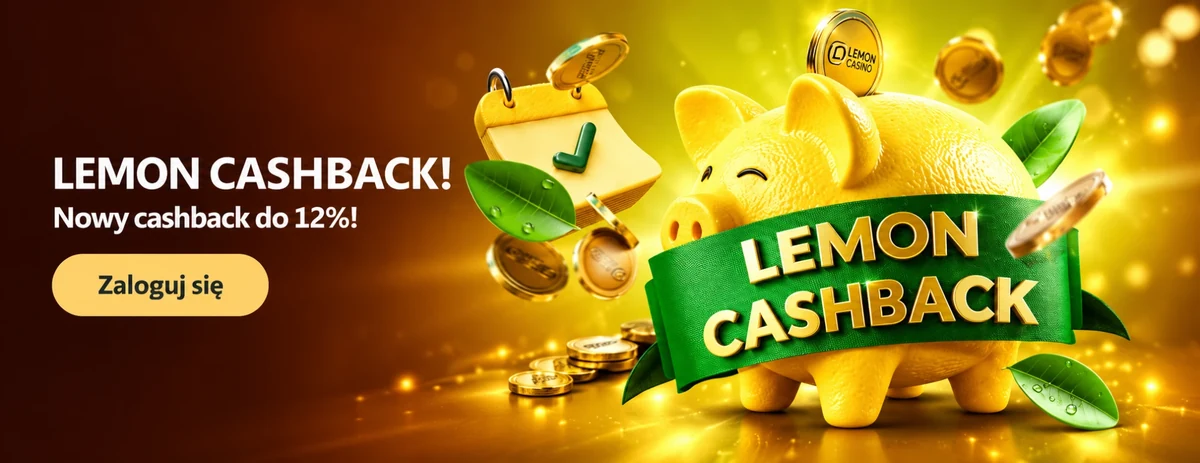 Lemon Casino &mdash; cashback do 12%